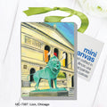 Lion, Chicago, Mini Canvas (MC-7367A)
