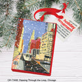 Passing through the Loop, Chicago, Ornament (OR-7368E)