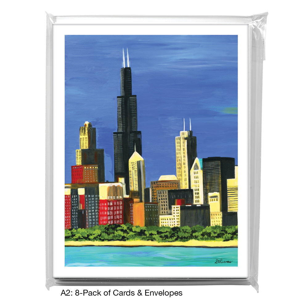 Lakefront, Chicago, Greeting Card (#7379J)