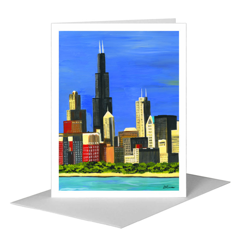 Lakefront, Chicago, Greeting Card (#7379J)