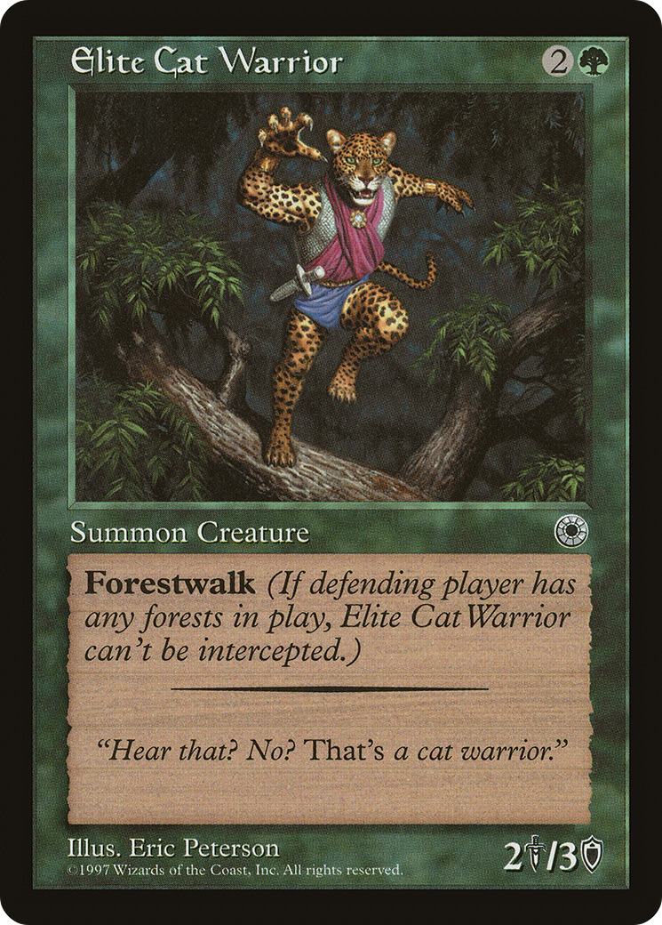 Elite Cat Warrior (POR-) - Portal