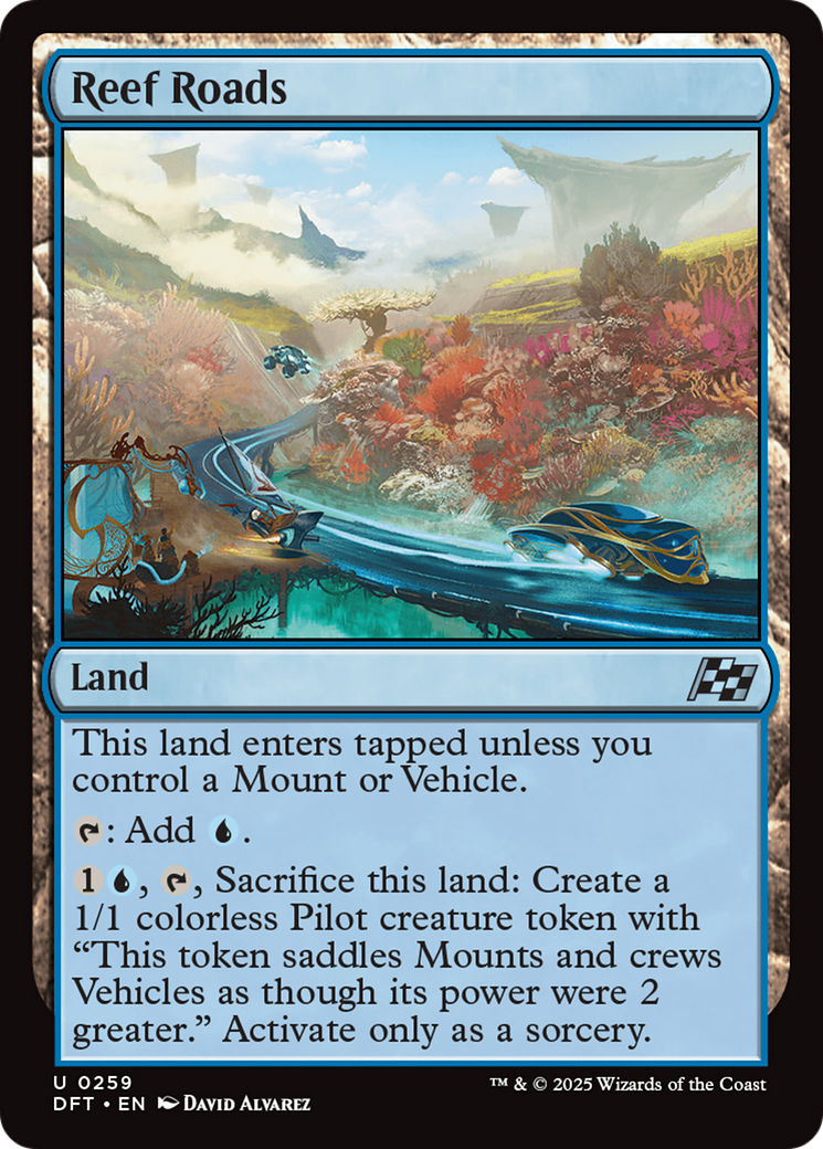 Reef Roads (DFT-259) - Aetherdrift Foil