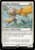 Steelburr Champion (BLC-012) - Bloomburrow Commander