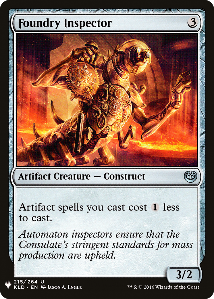 Foundry Inspector (LIST-KLD-215) - The List