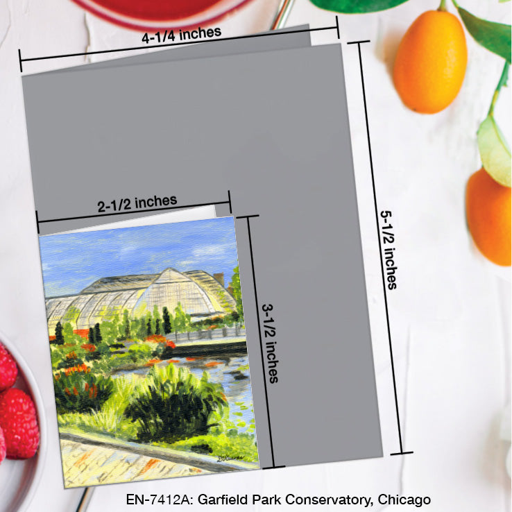 Garfield Park Conservatory, Chicago, Greeting Card (#7412A)