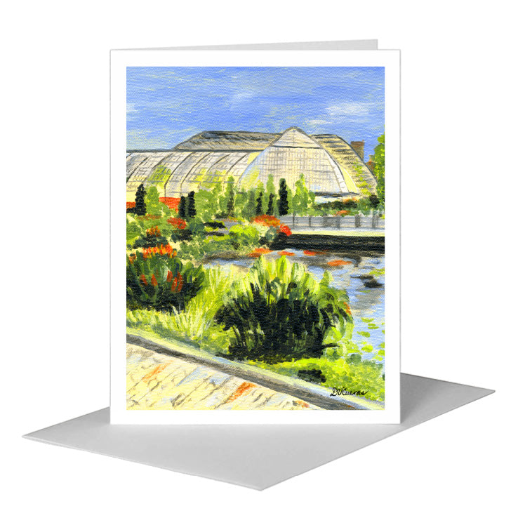 Garfield Park Conservatory, Chicago, Greeting Card (#7412A)