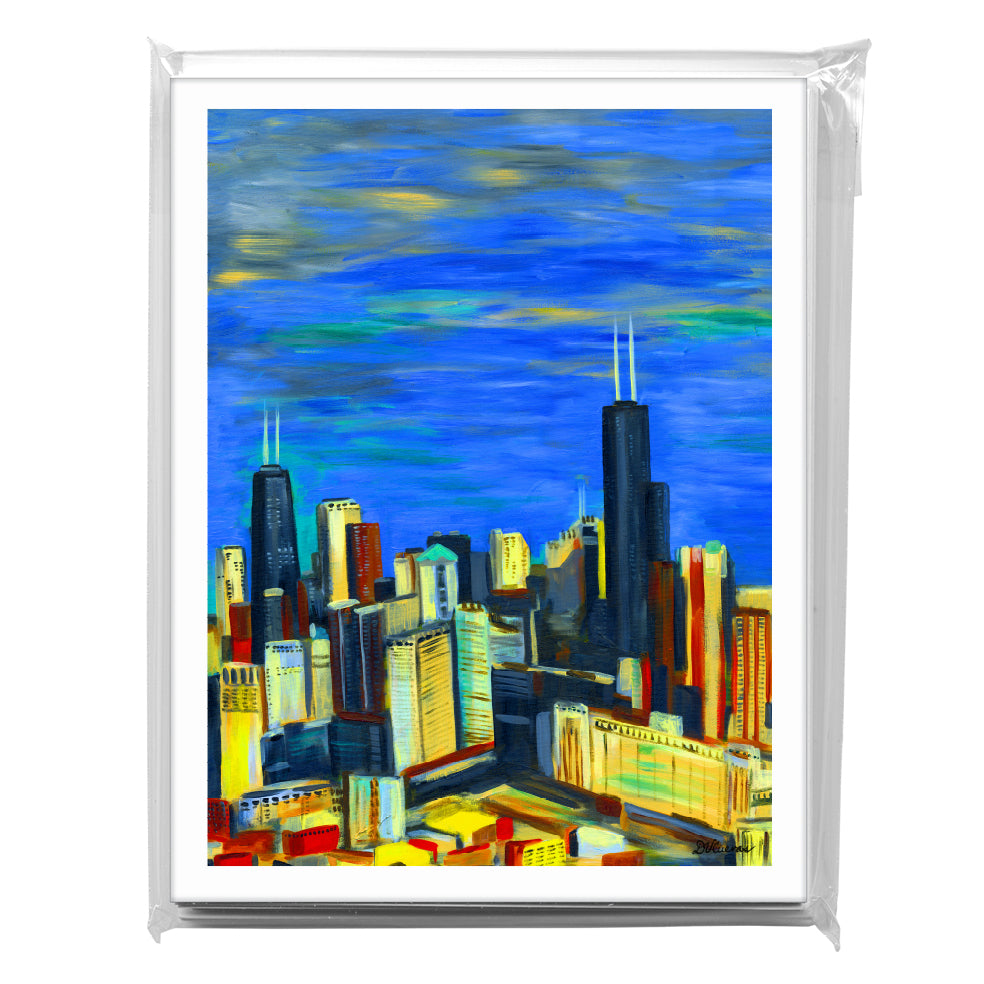 Chicago Sky, Greeting Card (#7413A)