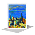 Chicago Sky, Greeting Card (#7413A)