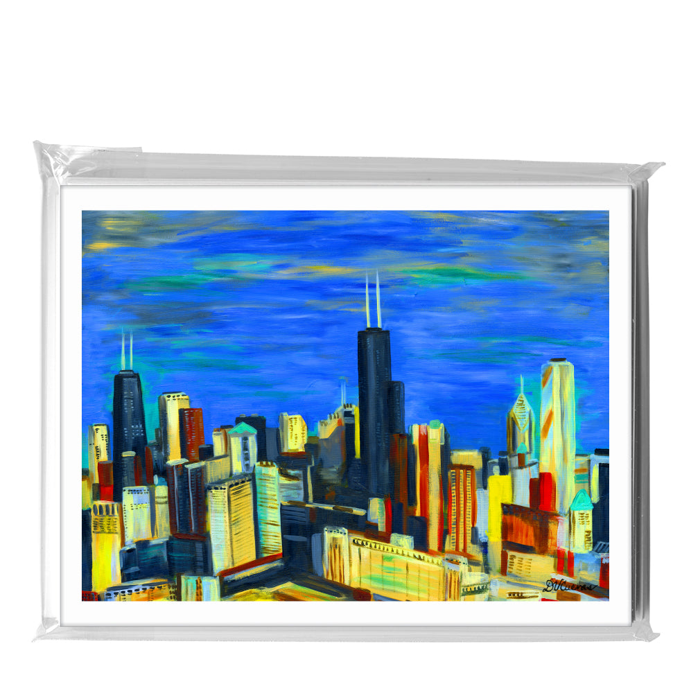 Chicago Sky, Greeting Card (#7413B)