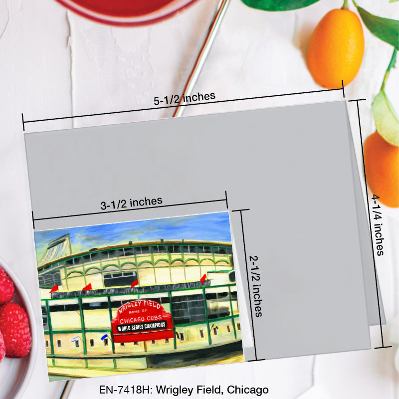 Wrigley Field, Chicago, Greeting Card (#7418H)