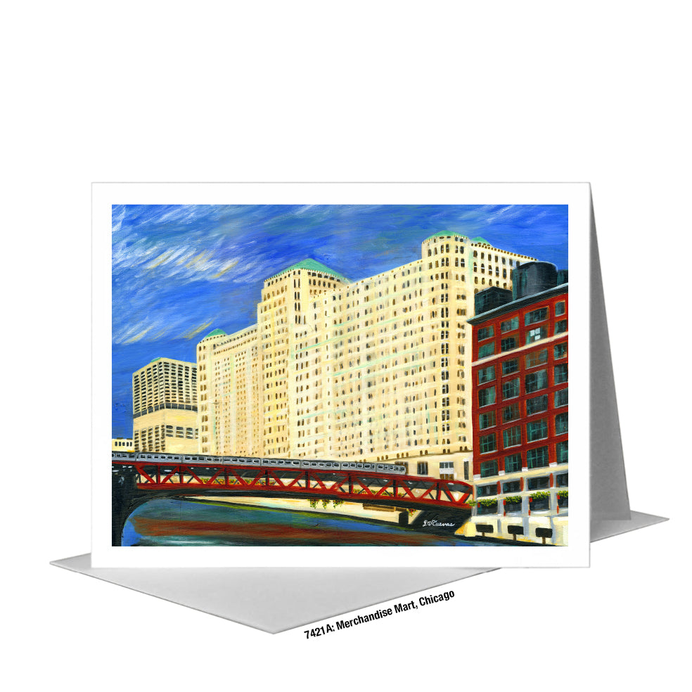 Merchandise Mart, Chicago, Greeting Card (#7421A)