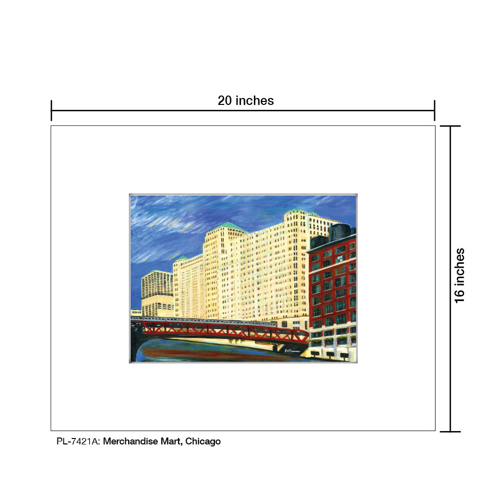 Merchandise Mart, Chicago, Print (#7421A)