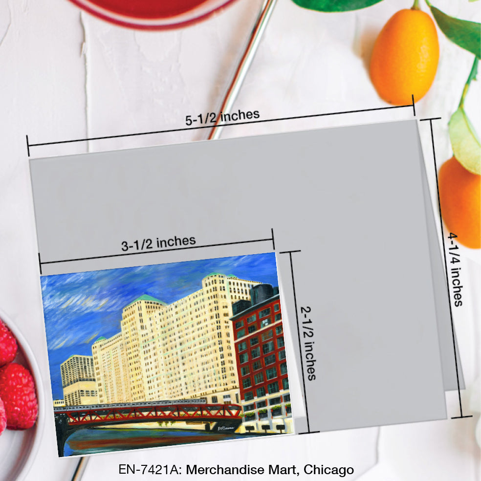 Merchandise Mart, Chicago, Greeting Card (#7421A)