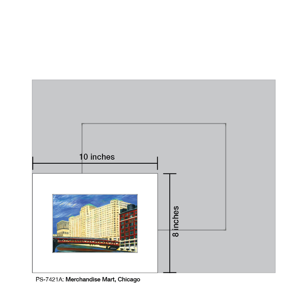 Merchandise Mart, Chicago, Print (#7421A)