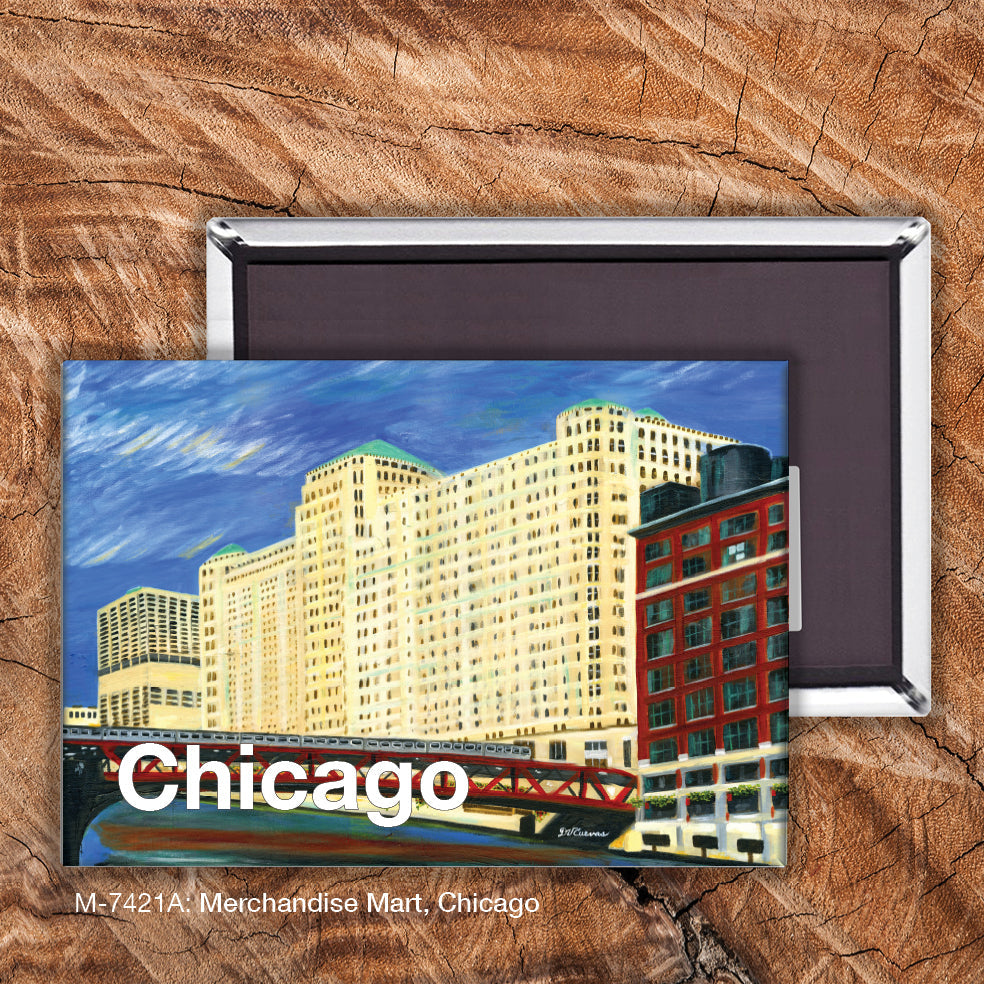 Merchandise Mart, Chicago, Magnet (M-7421A)
