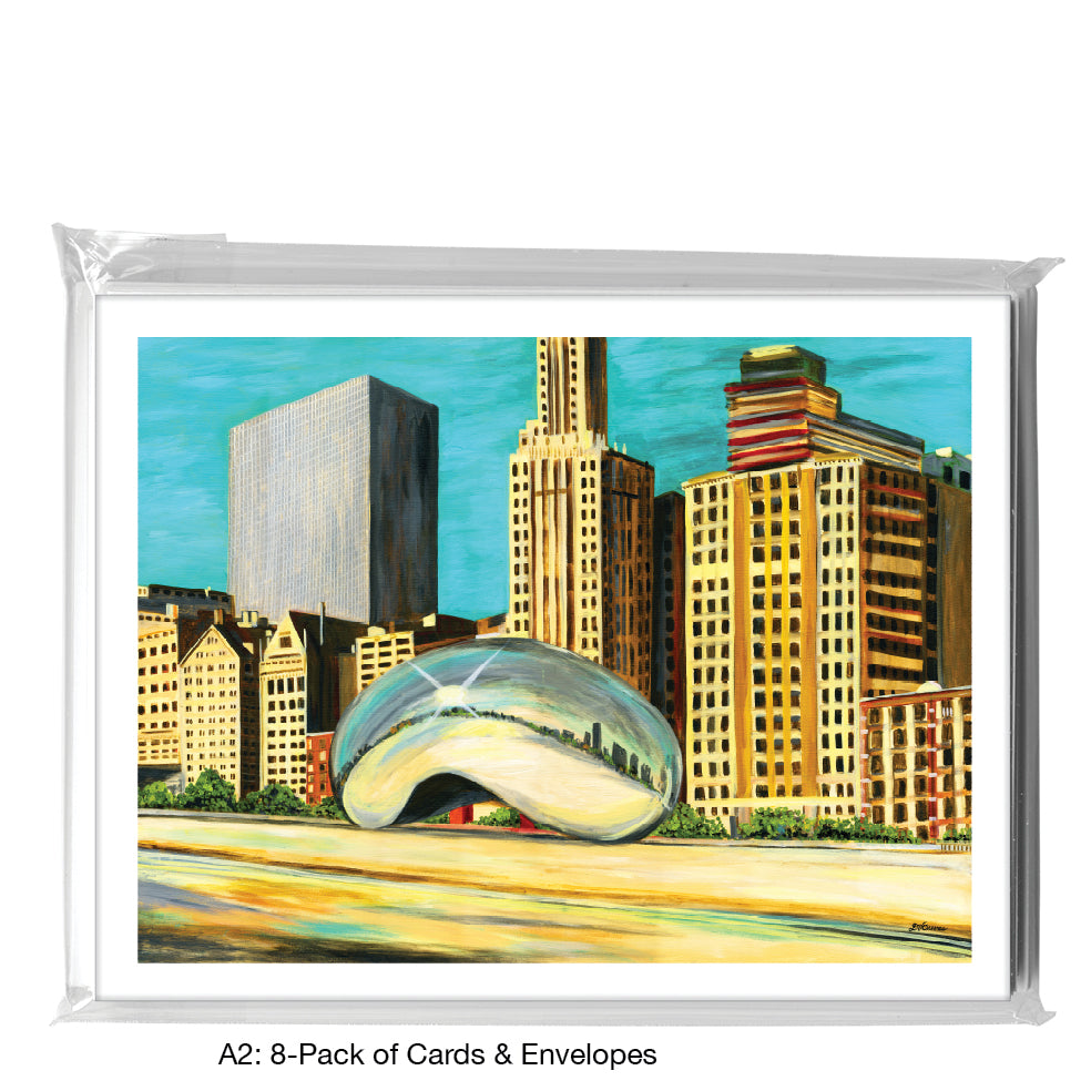 Millennium Park, Chicago, Greeting Card (#7422A)