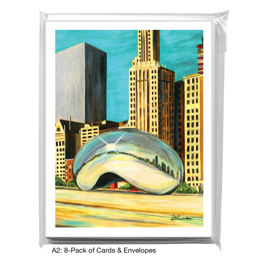 Millennium Park, Chicago, Greeting Card (#7422H)