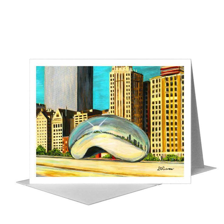 Millennium Park, Chicago, Greeting Card (#7422K)