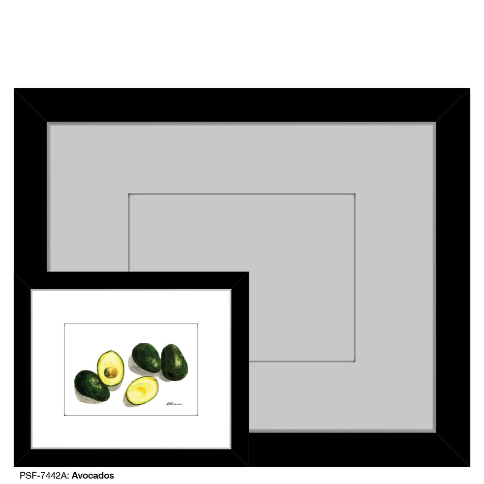 Avocados, Print (#7442A)