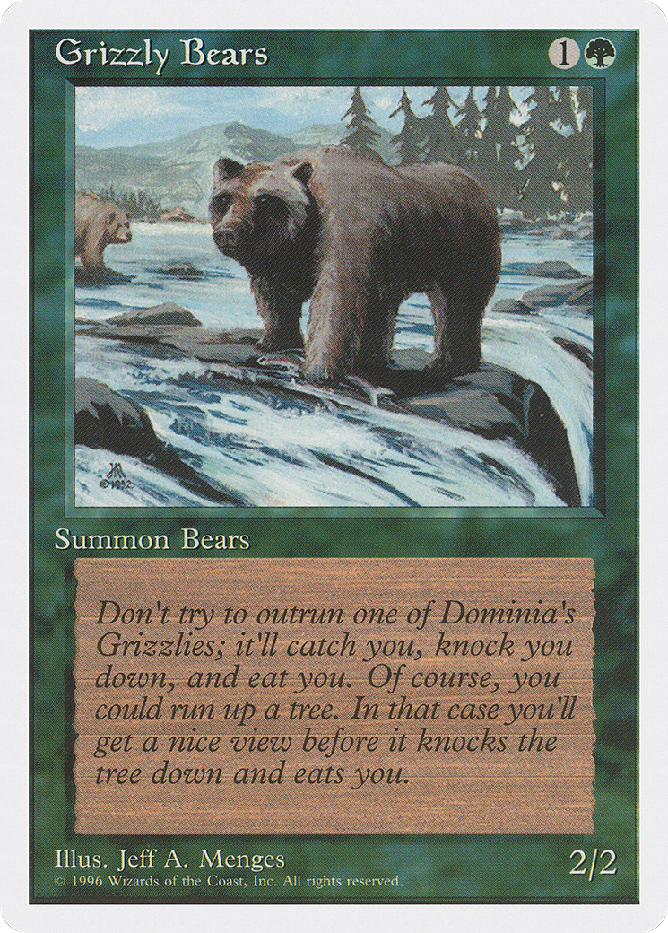 Grizzly Bears (2PS-042) - Introductory Two-Player Set