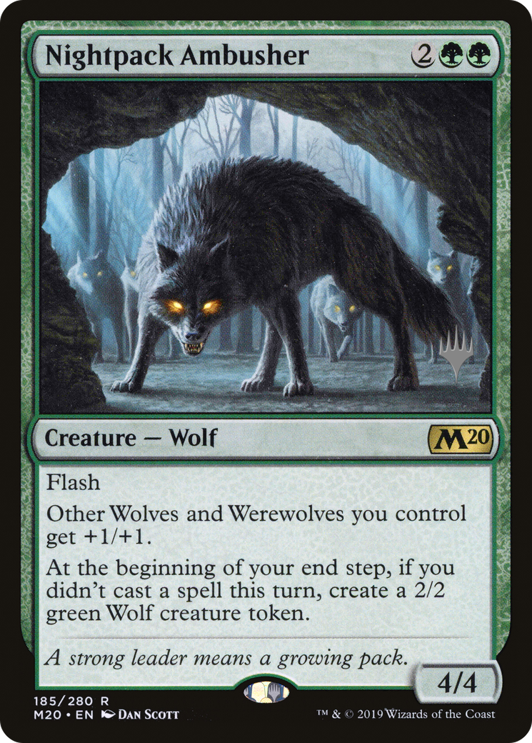 Nightpack Ambusher (PPM20-185P) - Core Set 2020 Promos
