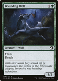 Bounding Wolf (MID-170) - Innistrad: Midnight Hunt