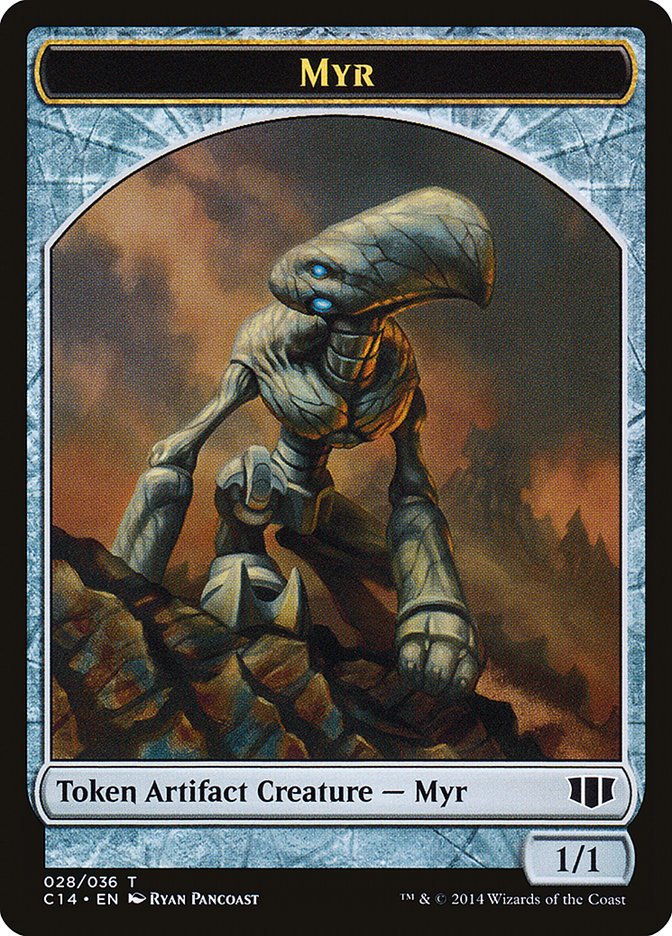 Myr (C14-028) - Commander 2014 Tokens