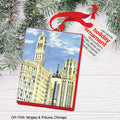 Wrigley & Tribune, Chicago, Ornament (OR-7508A)