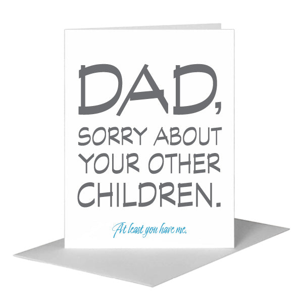 Dad, Greeting Card (#7527G)