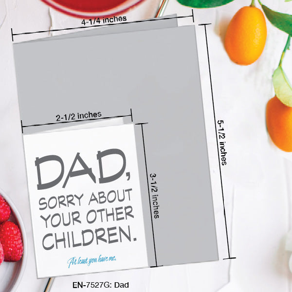 Dad, Greeting Card (#7527G)