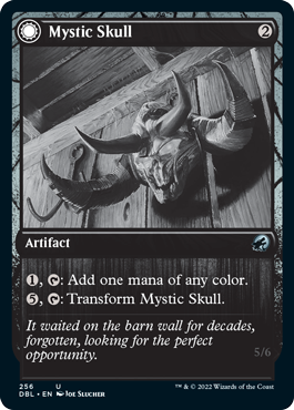 Mystic Skull // Mystic Monstrosity (DBL-256) - Innistrad: Double Feature: (Double Faced Transform)
