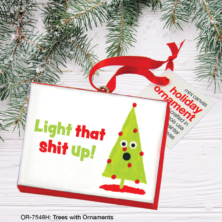 Trees with Ornaments, Ornament (OR-7548H)