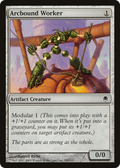 Arcbound Worker (DST-104) - Darksteel Foil