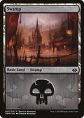 Swamp (LARP-005) - RNA Ravnica Weekend Foil