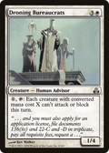 Droning Bureaucrats (GPT-004) - Guildpact Foil