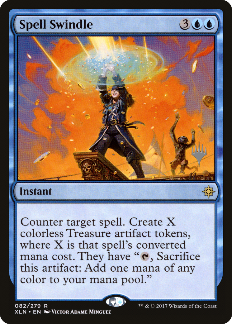 Spell Swindle (PPM20-82P) - Ixalan Promos Foil