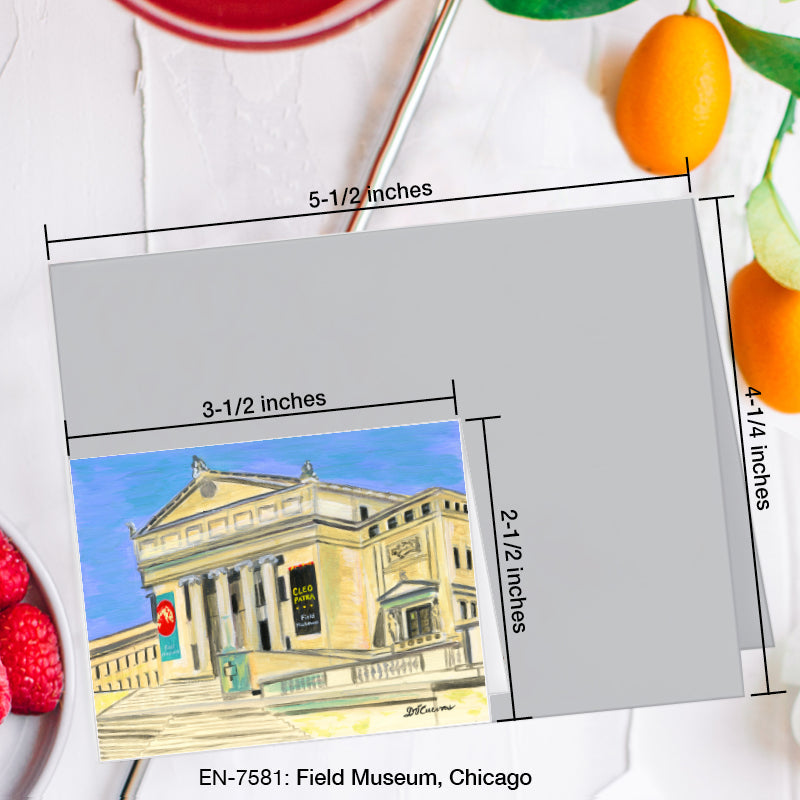 Field Museum, Chicago, Greeting Card (#7581A)
