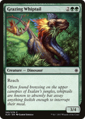 Grazing Whiptail (XLN-190) - Ixalan Foil