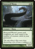 Boneyard Wurm (ISD-171) - Innistrad Foil