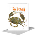 Crab, Greeting Card (#7614A)