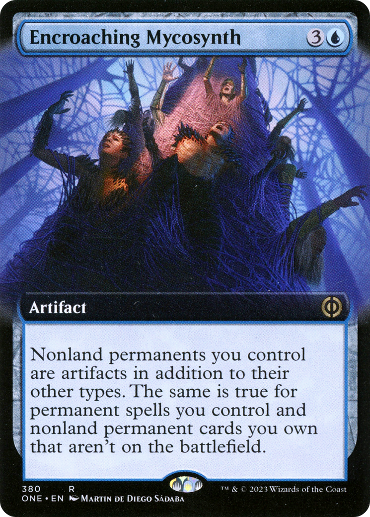 Encroaching Mycosynth (ONE-380) - Phyrexia: All Will Be One: (Extended Art) Foil
