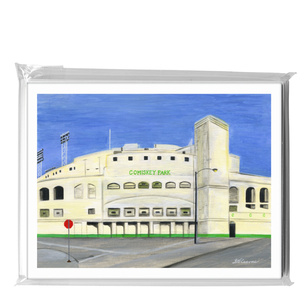 Comiskey Park, Chicago, Greeting Card (#7650A)