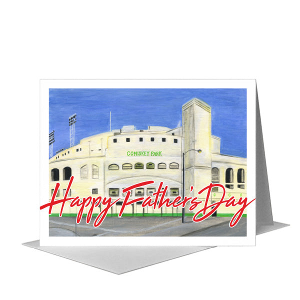 Comiskey Park, Chicago, Greeting Card (#7650B)