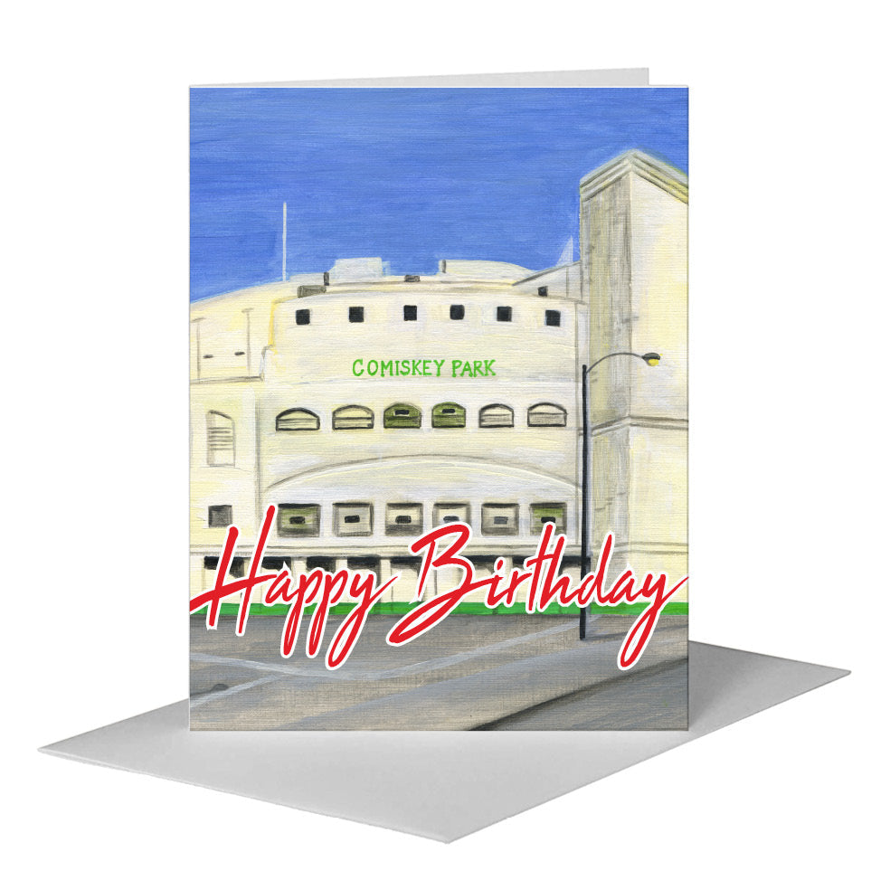 Comiskey Park, Chicago, Greeting Card (#7650G)