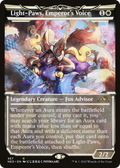 Light-Paws, Emperor's Voice (NEO-367) - Kamigawa: Neon Dynasty: (Showcase)