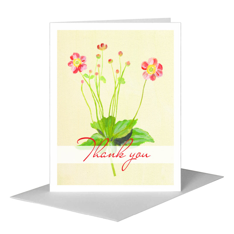 Robustissima Anemones, Greeting Card (#7677B)