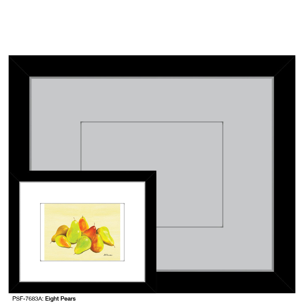 Eight Pears, Print (#7683A)