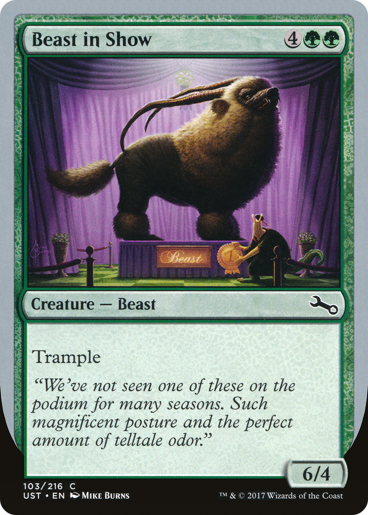 Beast in Show (UST-103B) - Unstable Foil