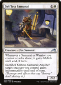 Selfless Samurai (NEO-035) - Kamigawa: Neon Dynasty Foil