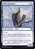 Pilfering Hawk (KHM-071) - Kaldheim: (snow) Foil